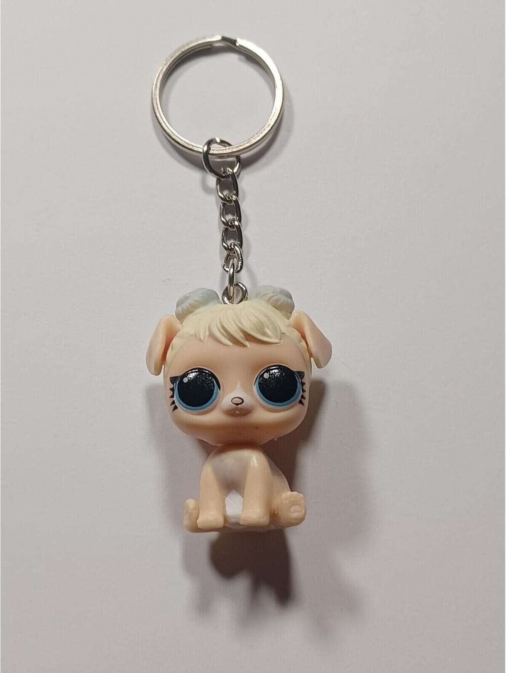 Lol Surprise Pet Lil Curious Pup Puppy Dog Keychain